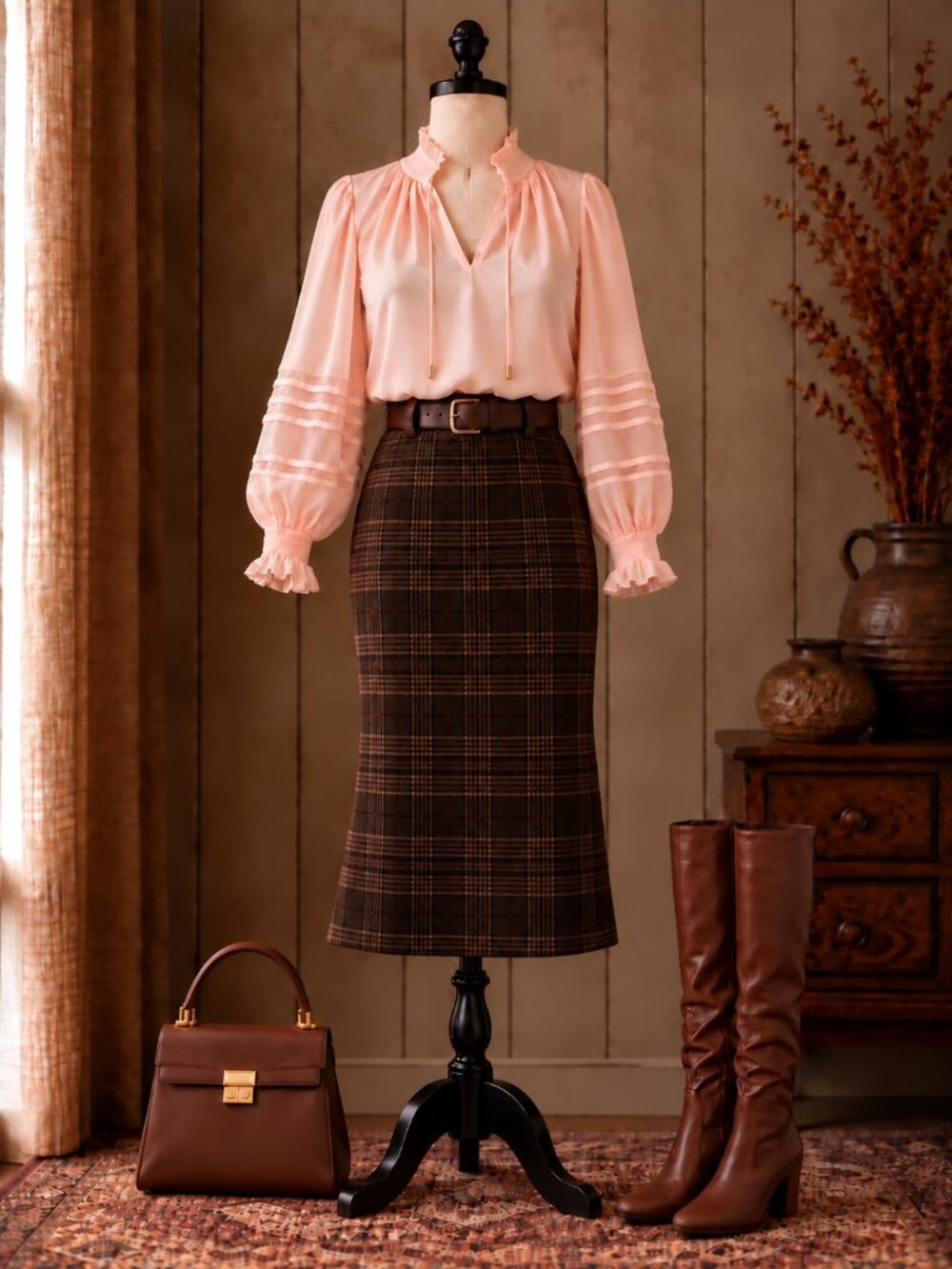 Tory Burch Haley Blouse Silk Ballet Pink S/P | Feminine Romantic Light Academia